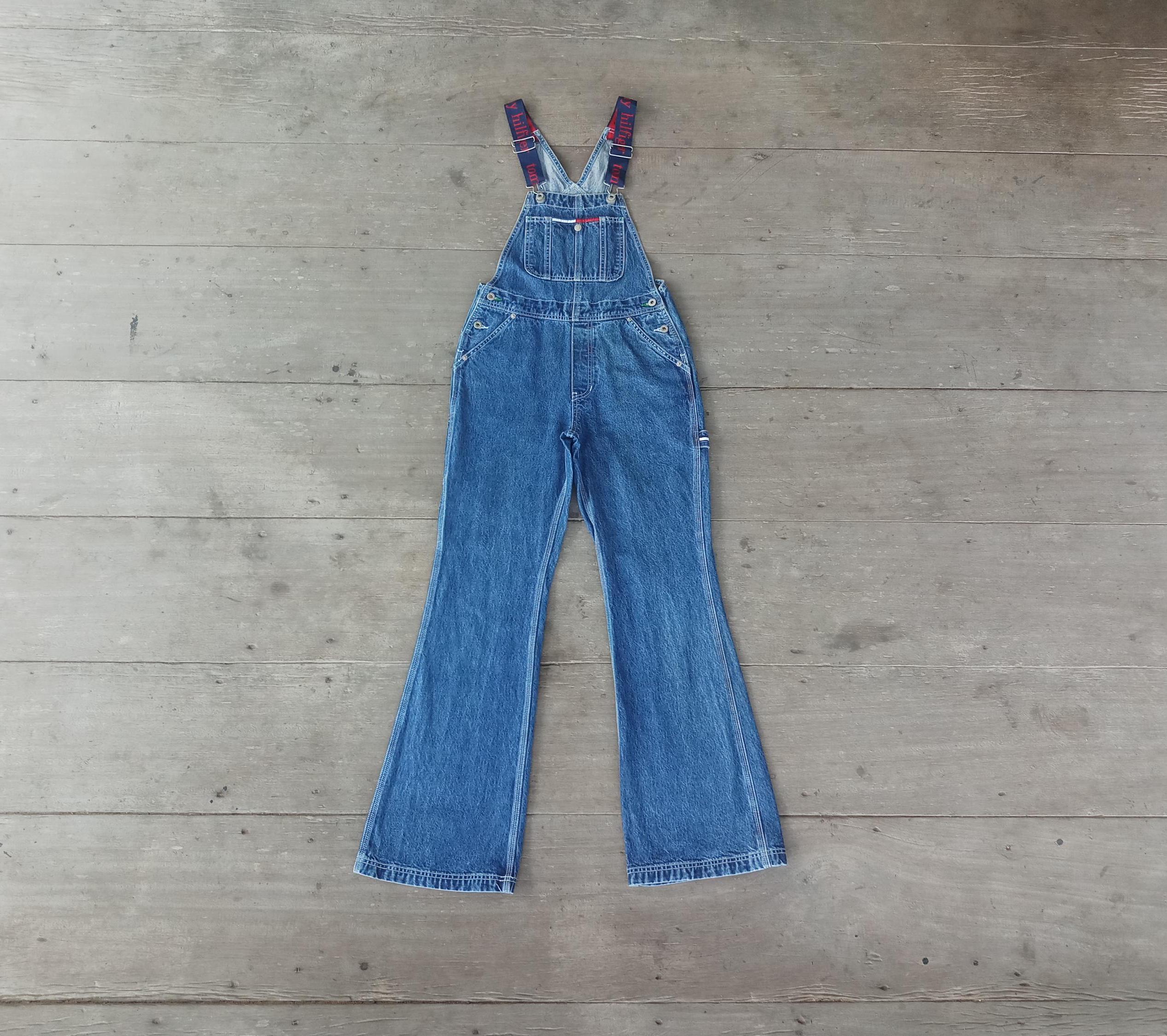 Overalls Aaliyah Tommy Jeans Tommy Hilfiger Jeans Women Sz 14