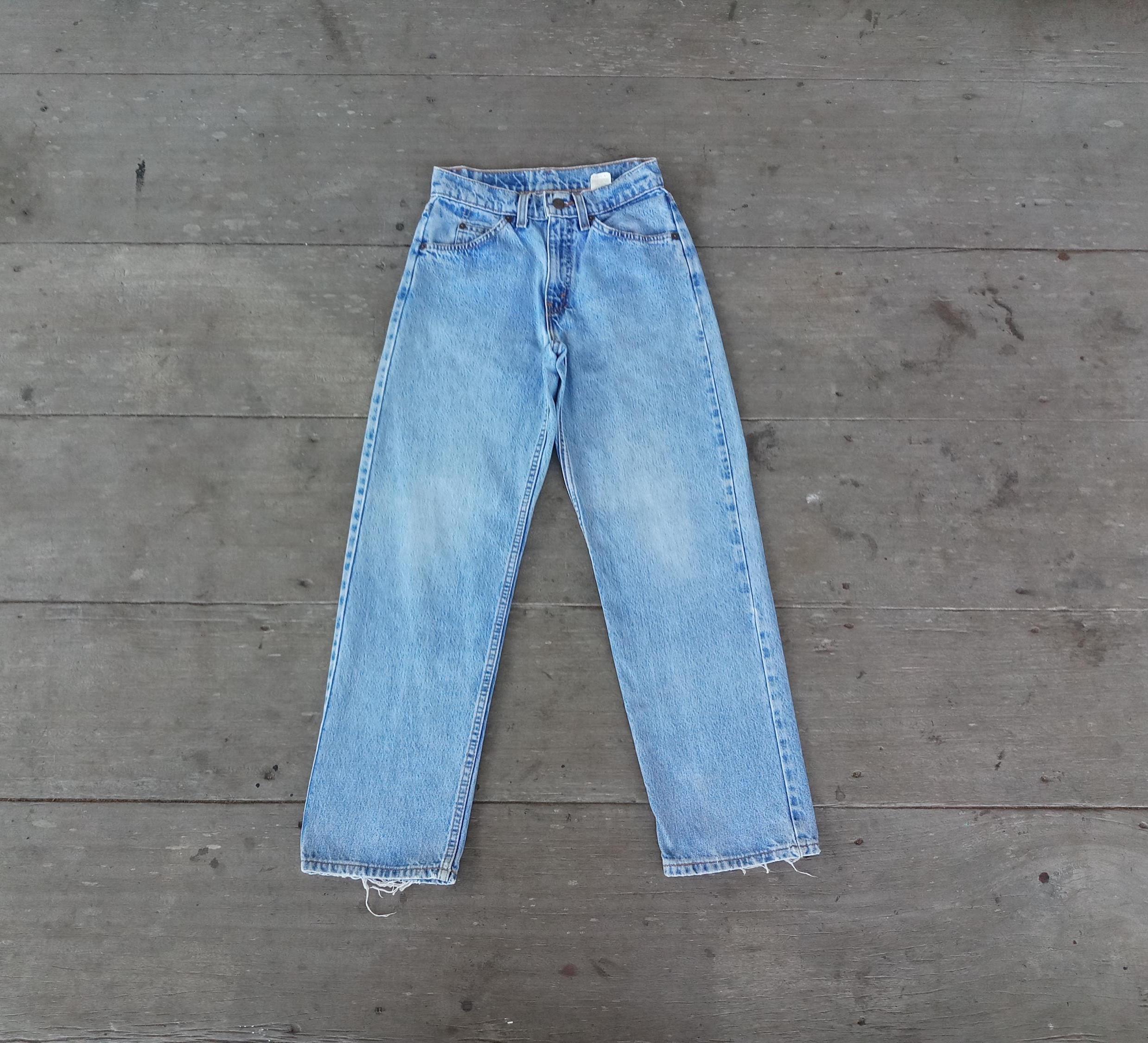 Beautiful, Vintage Levis 562 Orange Tab Student Fit W26 L28,loose
