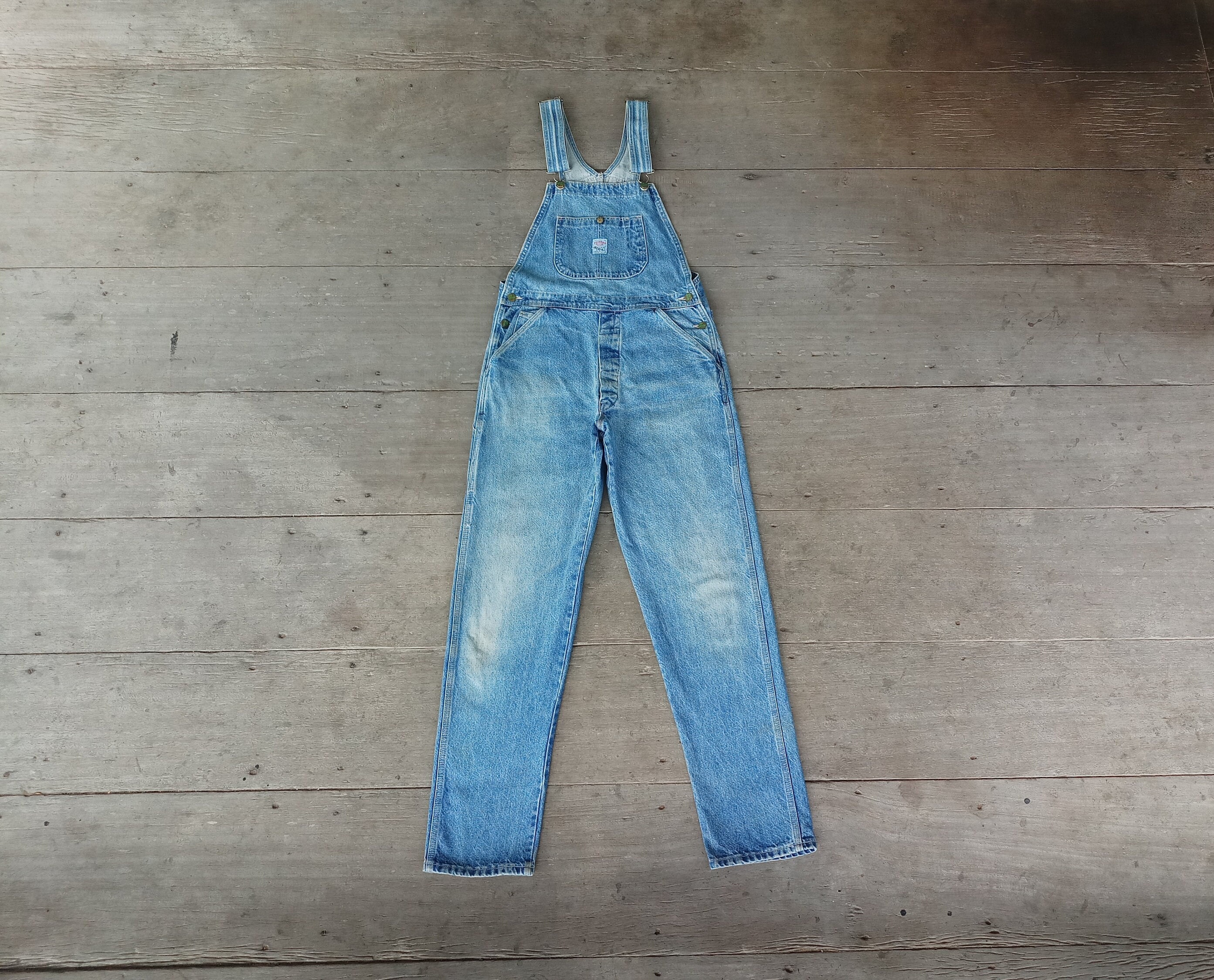 Beautiful ,vintage 70s 80s Pointer Brand Denim Overalls Size M W33