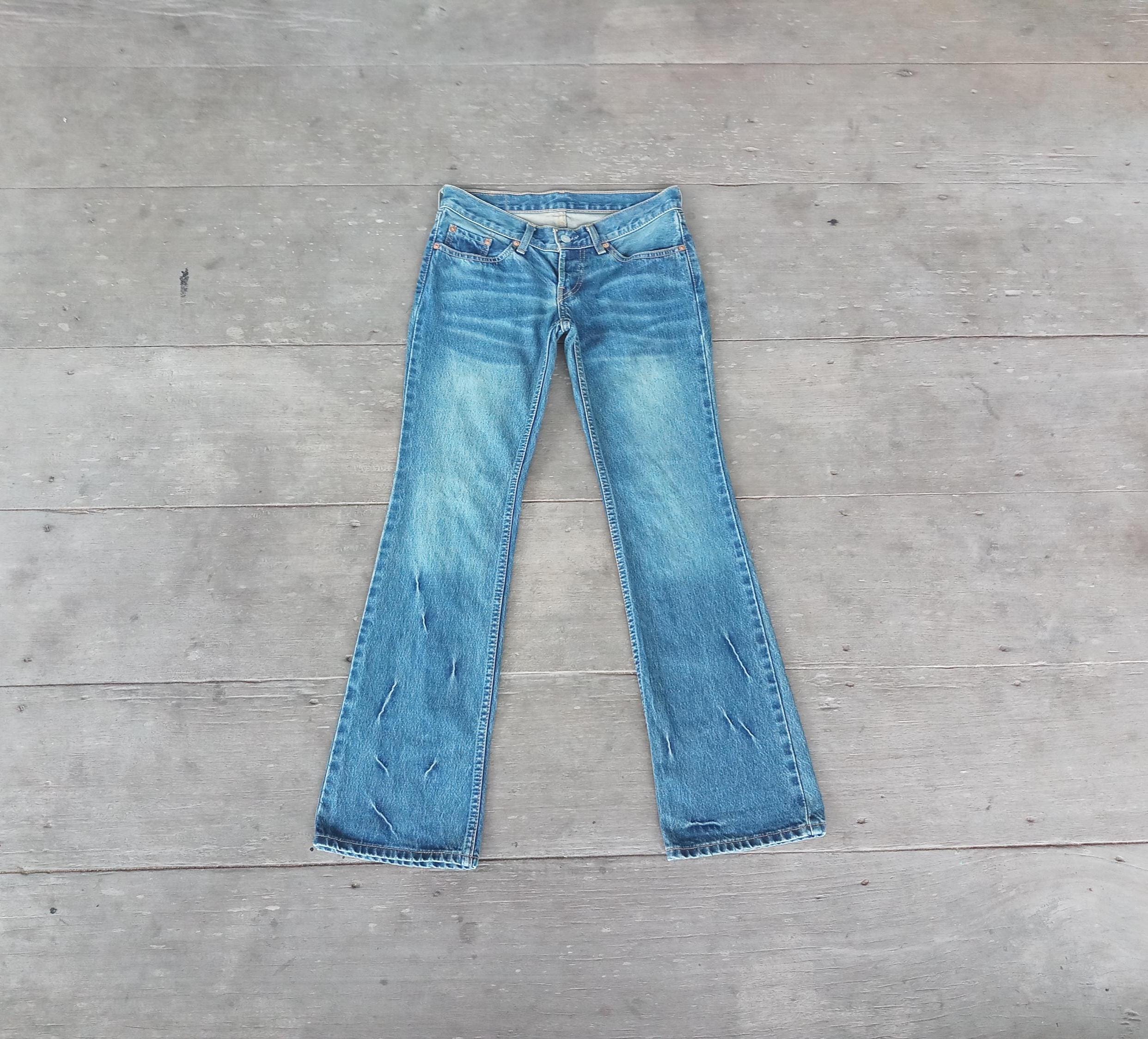 ヴィンテージ リーバイス 593 ブーツカット ジーンズ：ローライズ
