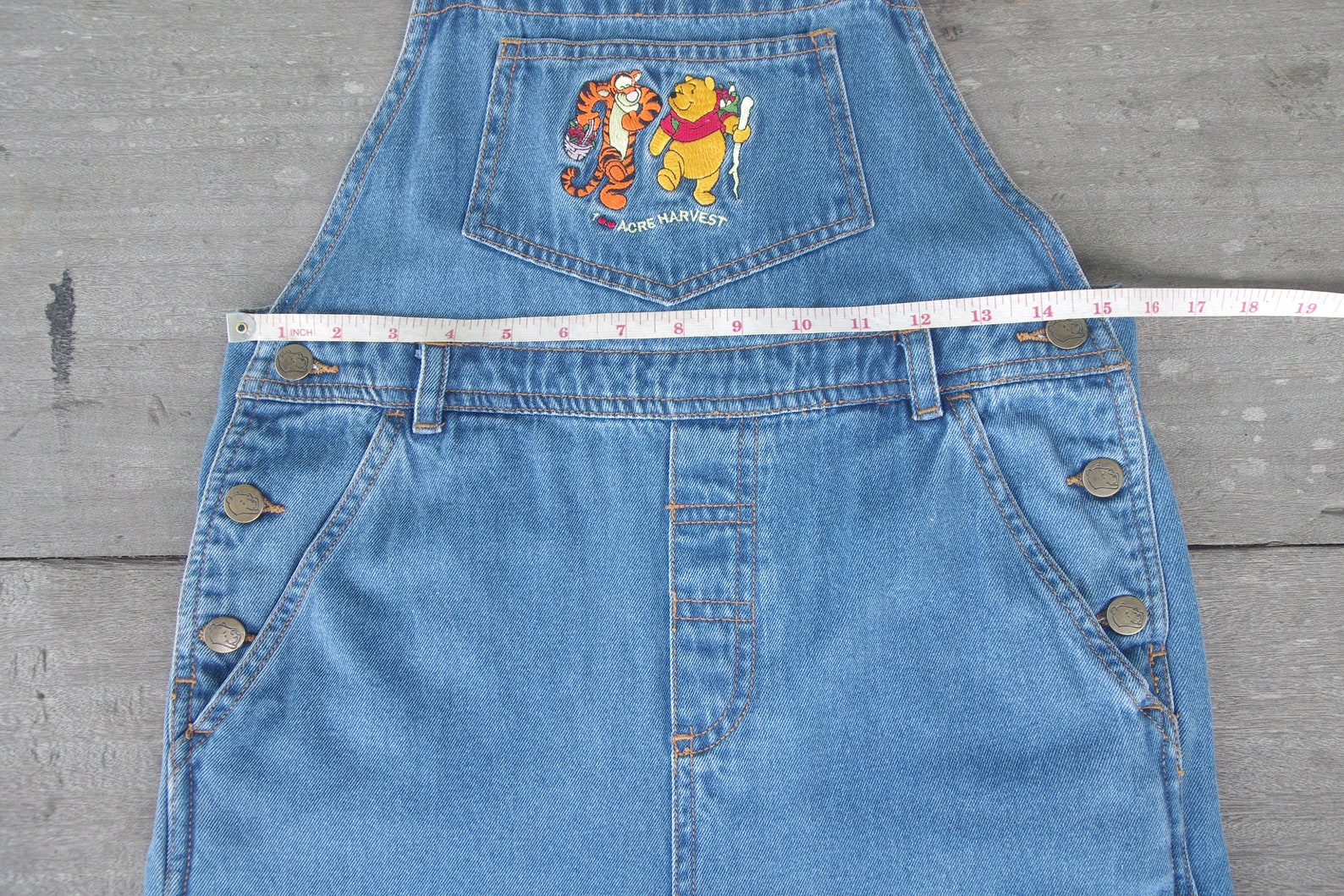 Perfect Vintage 90s Winnie the Pooh Tigger Overalls Size XS Etsy