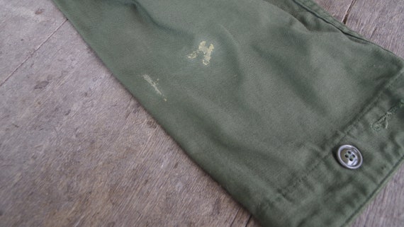 Vintage  Overalls Green Army Coveralls size  M ,W… - image 8
