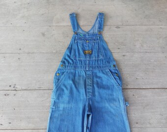 Vintage 60s Washington Dee Cee Denim Overalls: Sanforized Bib