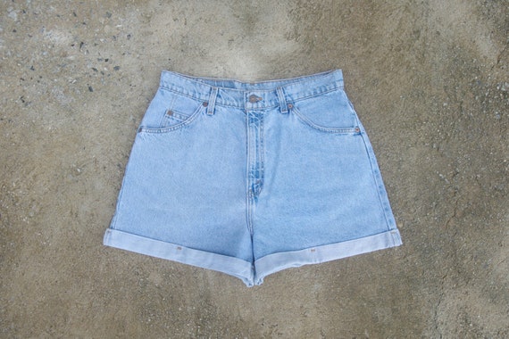 faded jeans vintage levis Shorts 954 ,W31,light bl