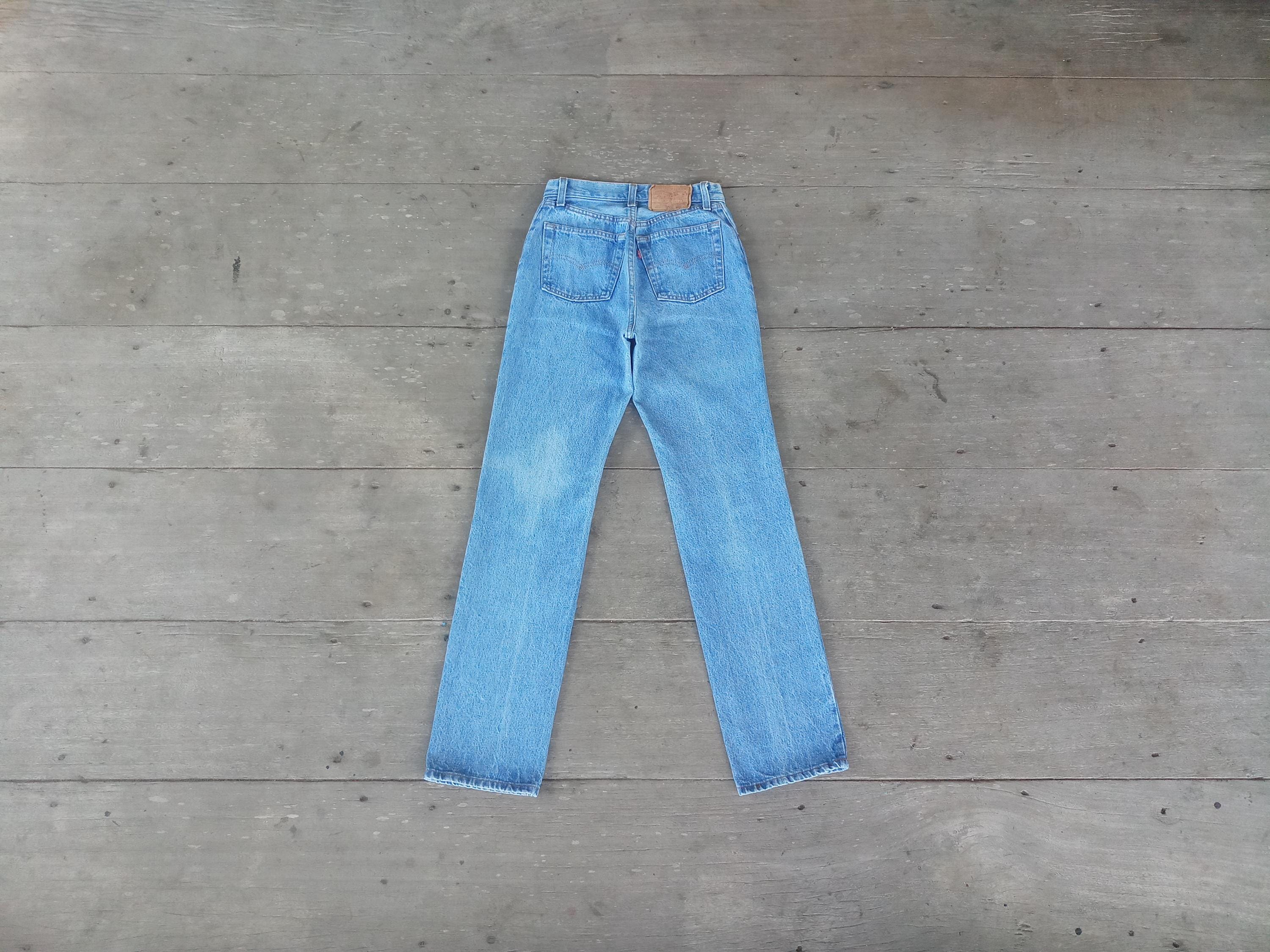 Vintage 70s Levis 501 Jeans W26 L31: Faded Denim, Made in USA - Etsy