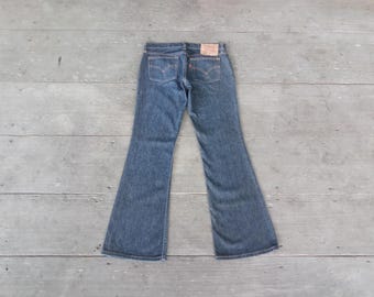 Vintage Levi's 517 Bootcut Jeans: Low Rise Denim, W28/W32 - Etsy