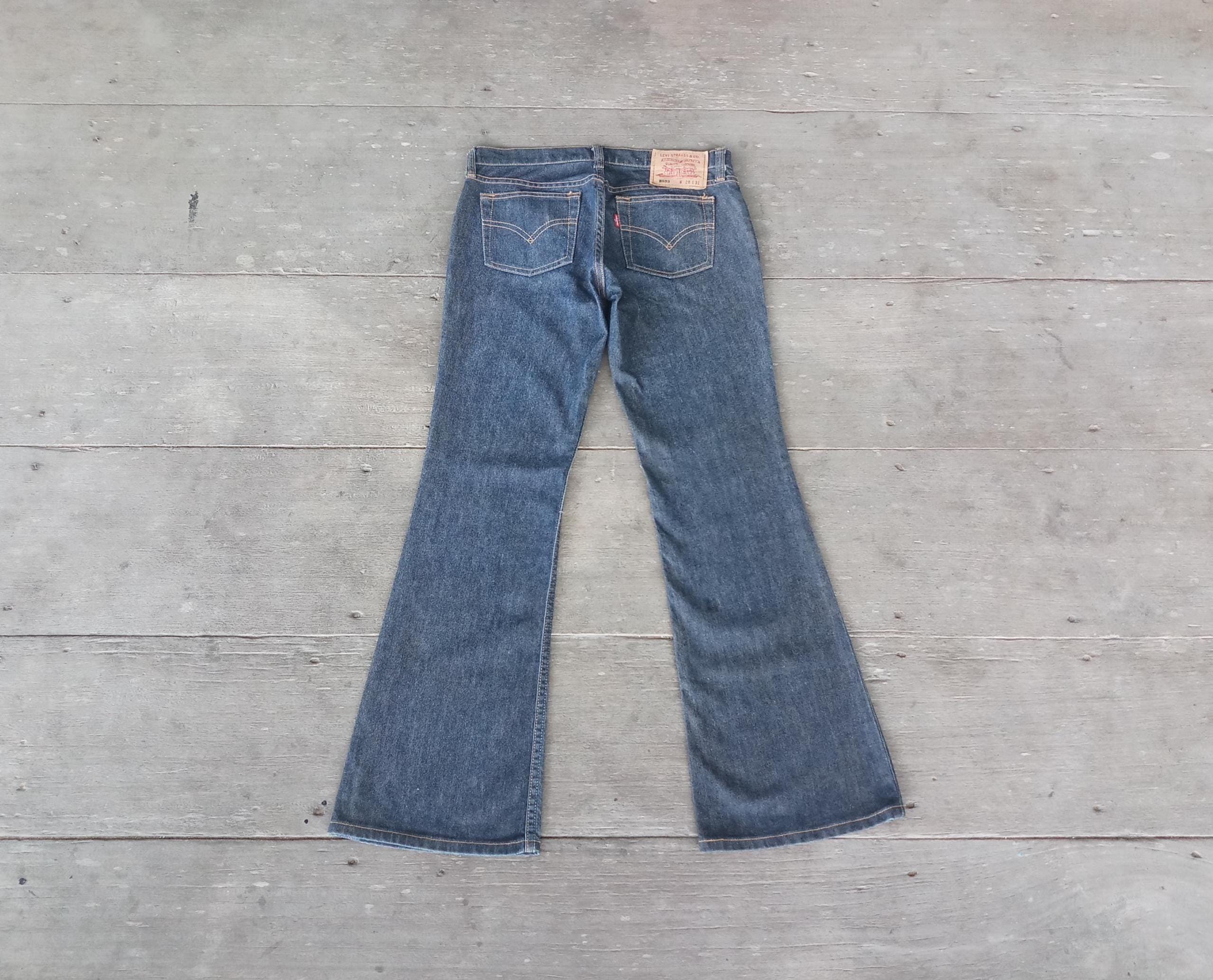 Vintage Levi's 517 Bootcut Jeans: Low Rise Denim, W28/W32 - Etsy