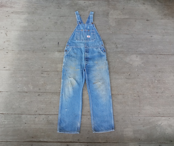 USA製 roundhouse オーバーオール 70s ビンテージ Vintage Round House Denim Overalls: 60s 70s Blue Jeans, W38 L29 - Etsy