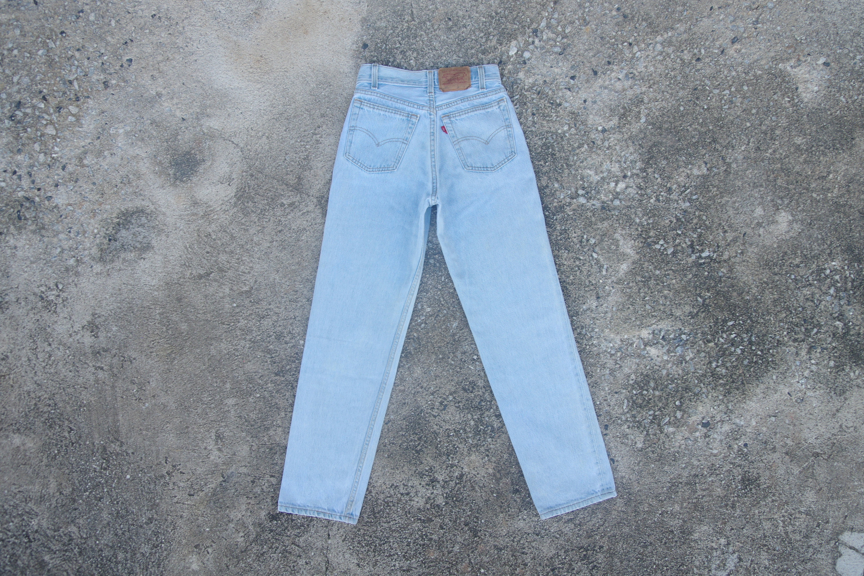 Vintage Levis 501 Jeans: Student Fit, Light Wash Denim (W24 L28