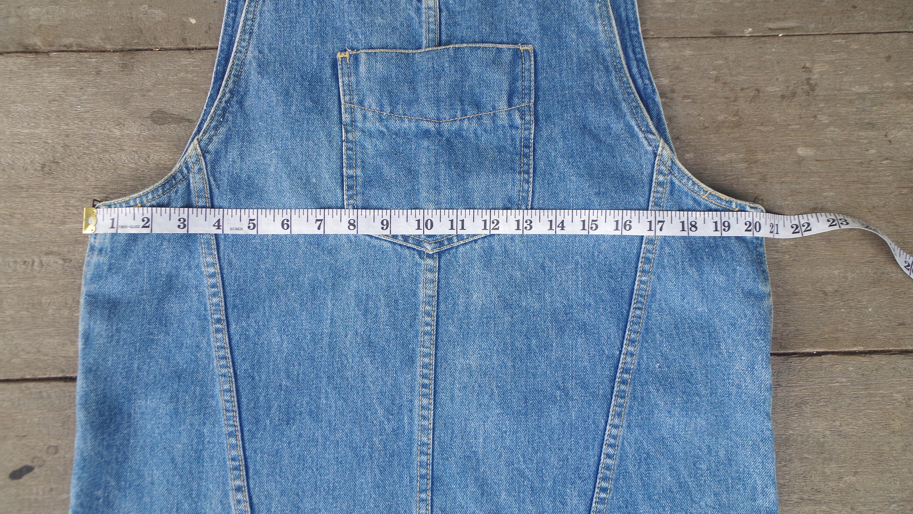 Vintage 80s Bongo Denim Mini Dress: Sleeveless Jean Dress, Made in USA