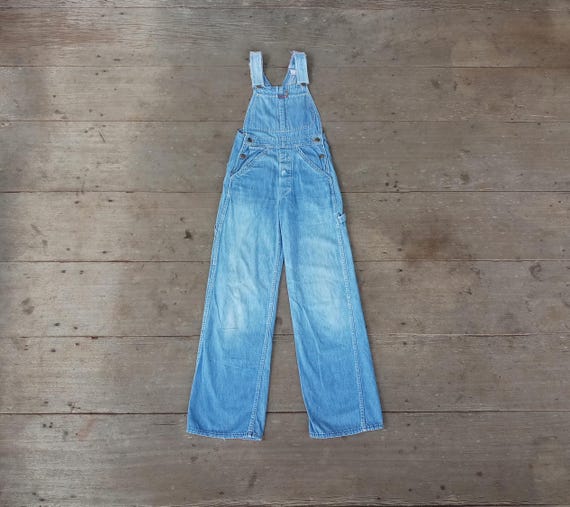 70's Denim Bib Jumpsuit Overalls by Landlubber main image 0