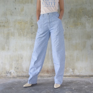 Pantalones cargo de mezclilla Hickory vintage de los años 70, Tour de France, talla 5 W23-W26