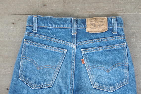 Beautiful ,Vintage 70s 80s levis 718-0216 orange … - image 1