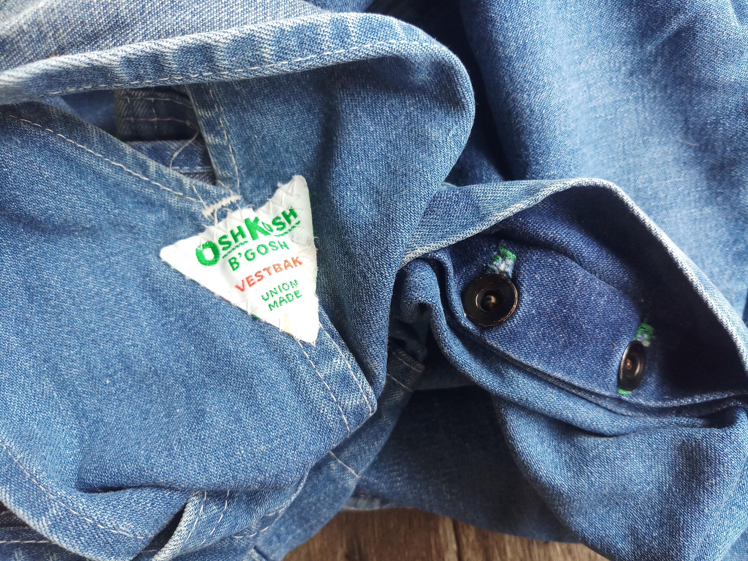 Vintage 60s Oshkosh Denim Overalls: Union Made Sanforized XS - Etsy