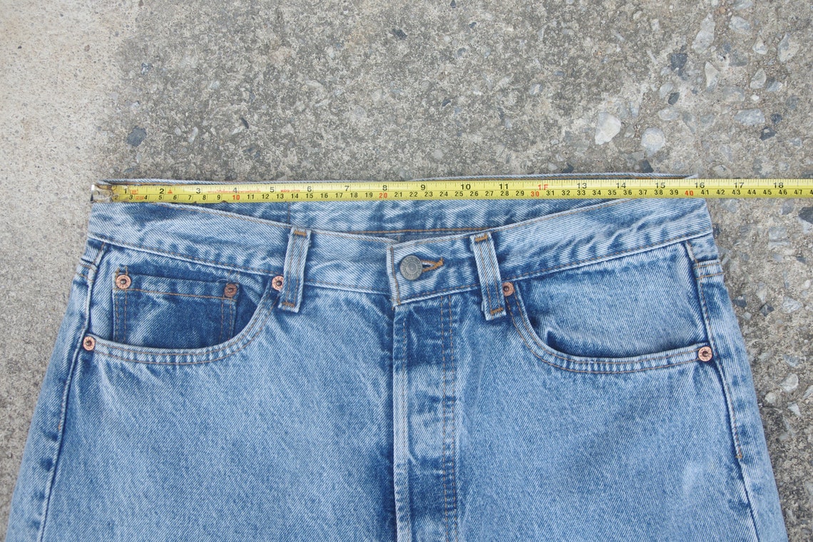 Perfect faded Jeans vintage 80s 90s Levis 501 W31 W32 L32 - Etsy