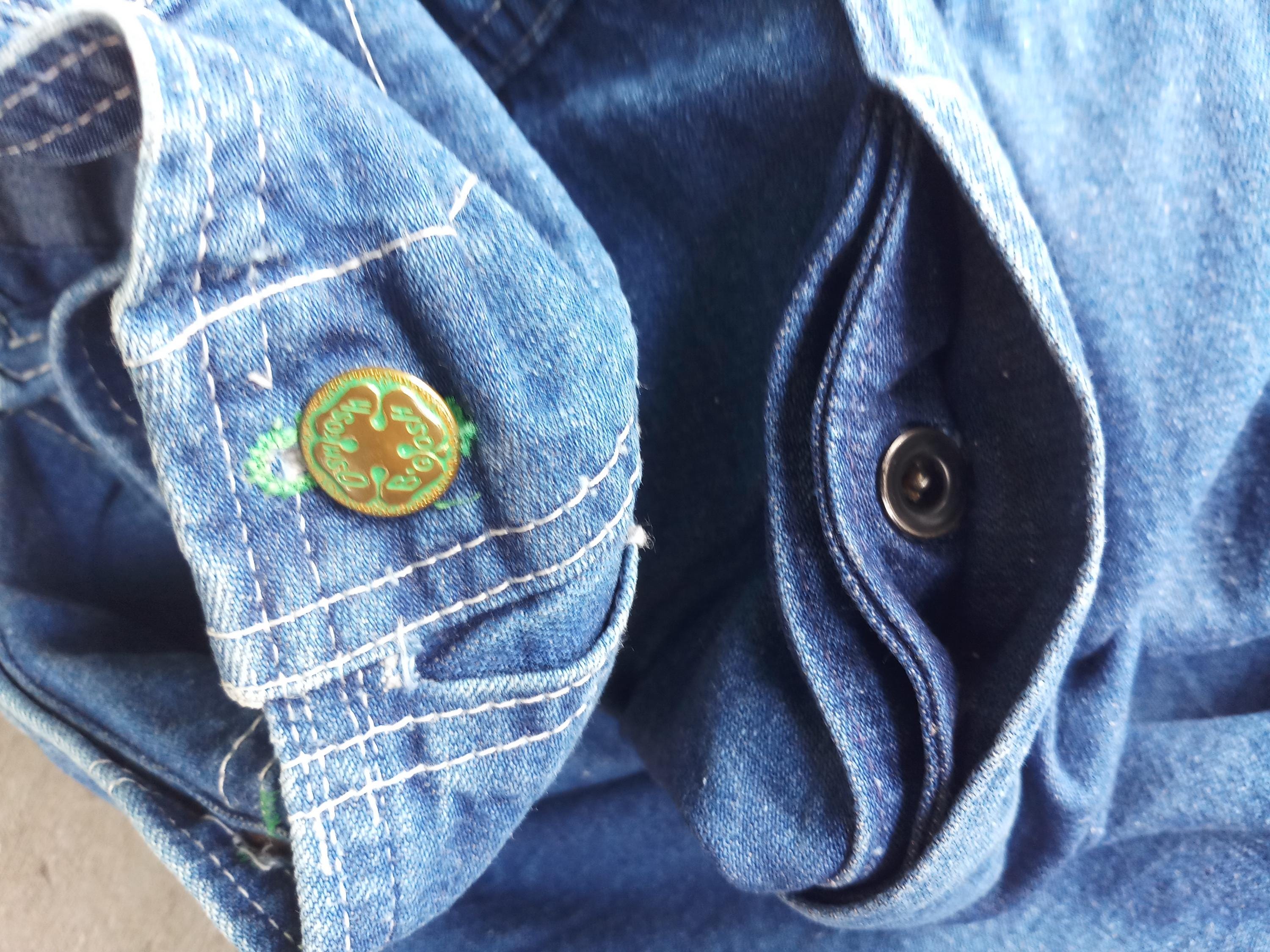 Vintage 60s Oshkosh Denim Overalls: Union Made, Sanforized (W32