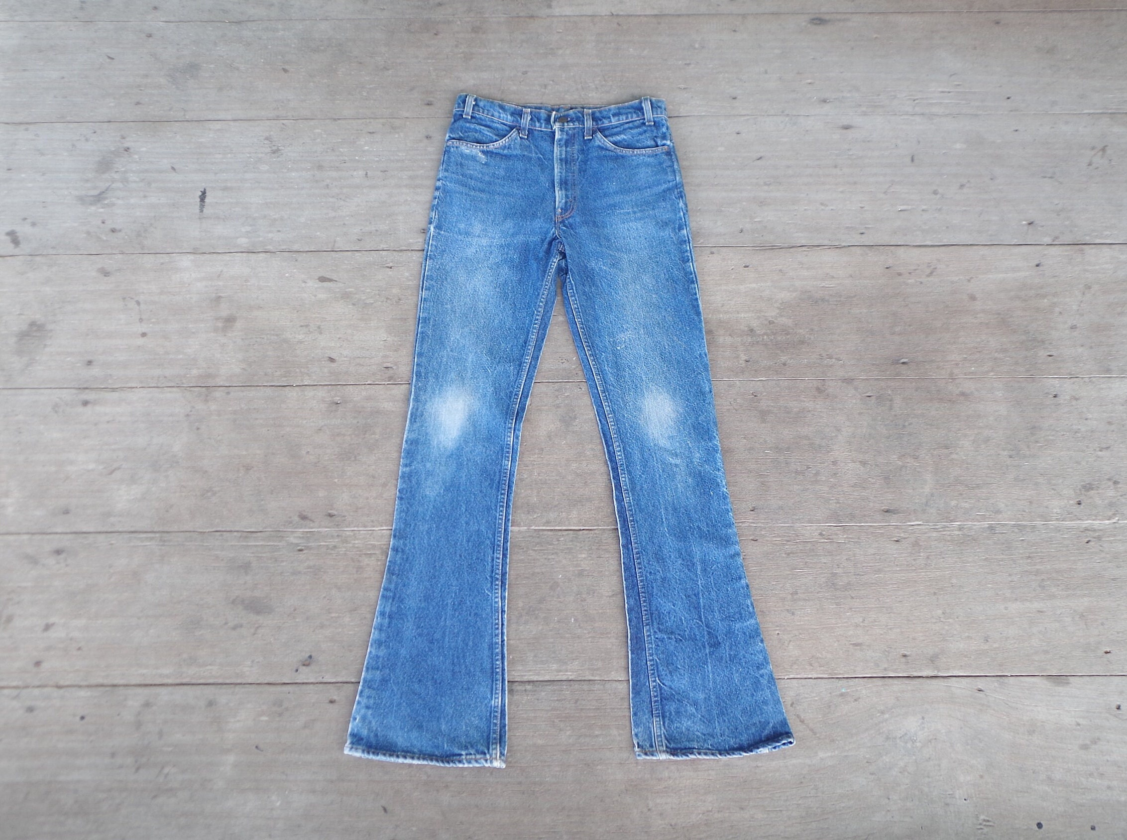 Vintage 70s 80s Levis 646 0217 Orange Tab W32 L35levis Bell - Etsy