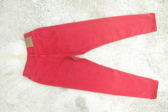 Beautiful ,Vintage 80s 90s, Calvin Klein red jean… - image 3