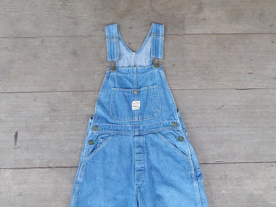 Perfect,vintage 70s 80s Pointer Brand Denim Overalls Size XS W23