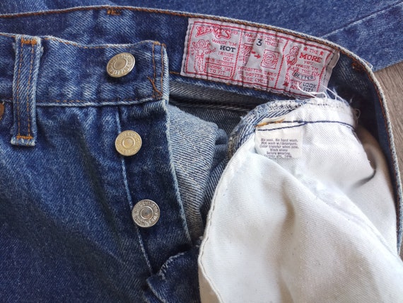 Perfect ,Vintage70s 80s levis 501 single stitch W… - image 8