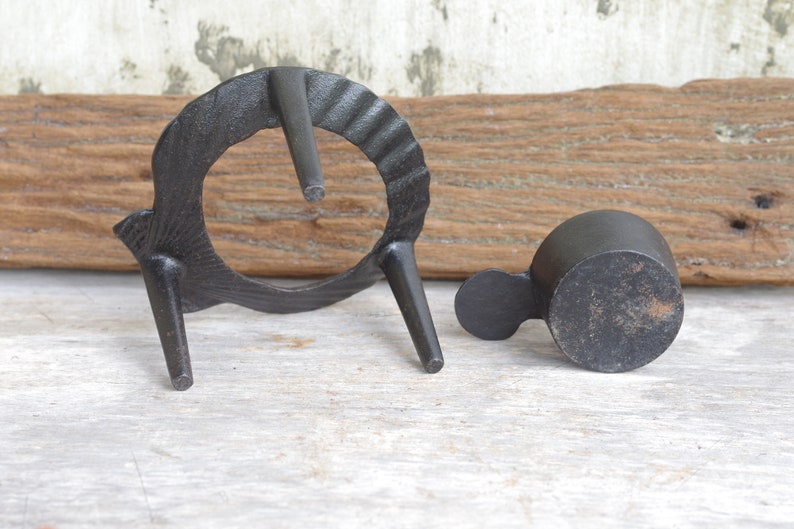 Vintage Metal Tea Pot Standtea Stand Trivettea Ceremony Etsy