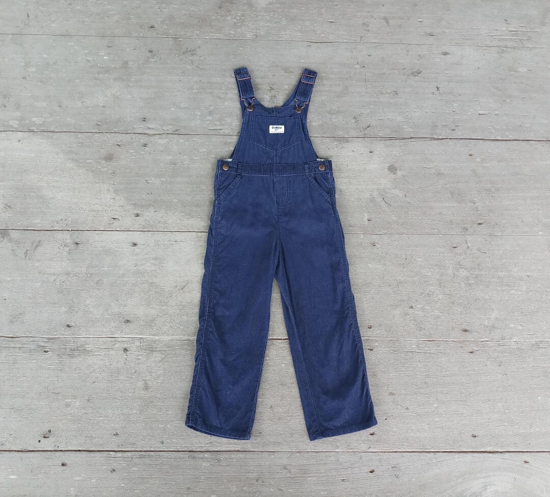 OshKosh Kids Cuodoroy Dungarees Blue Age 5T