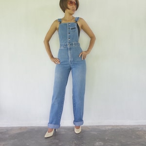 Button front dungarees discount