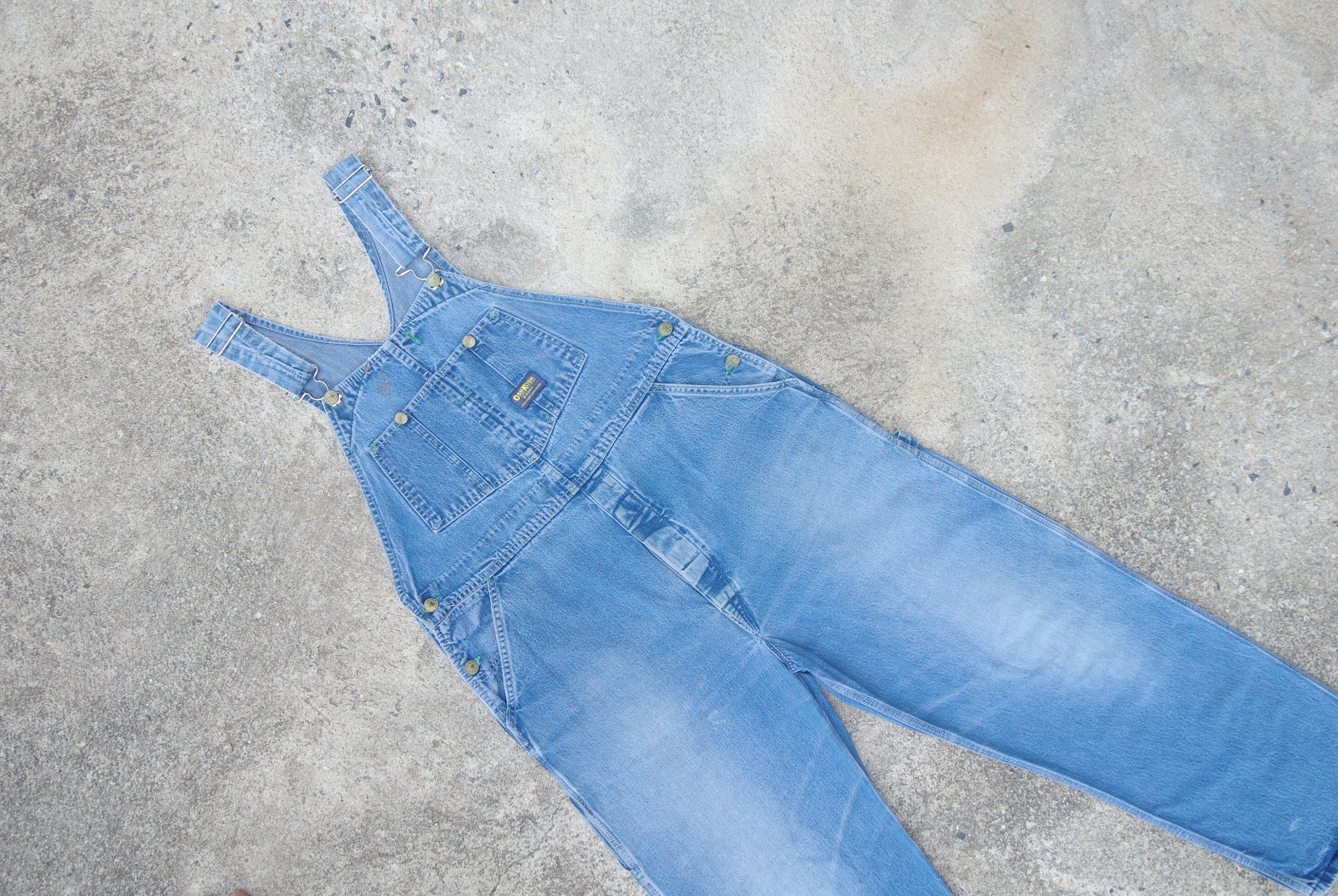 Rare,faded,vintage 50s Oshkosh Overalls Size L W38 ,oshkosh Rare,faded,vintage 50s Oshkosh Overalls Size L W38 ,oshkosh