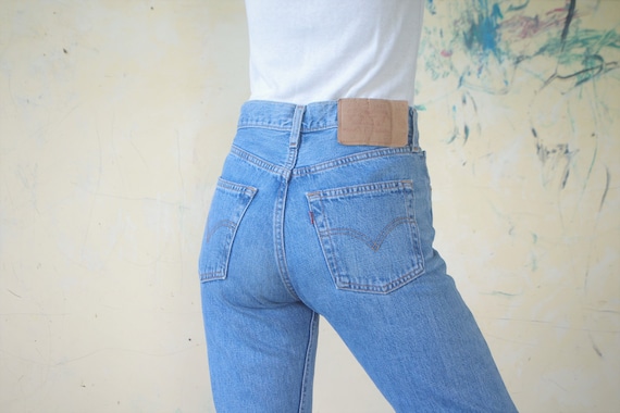 Perfect,Faded jeans vintage levis 501 Blue Jeans … - image 2