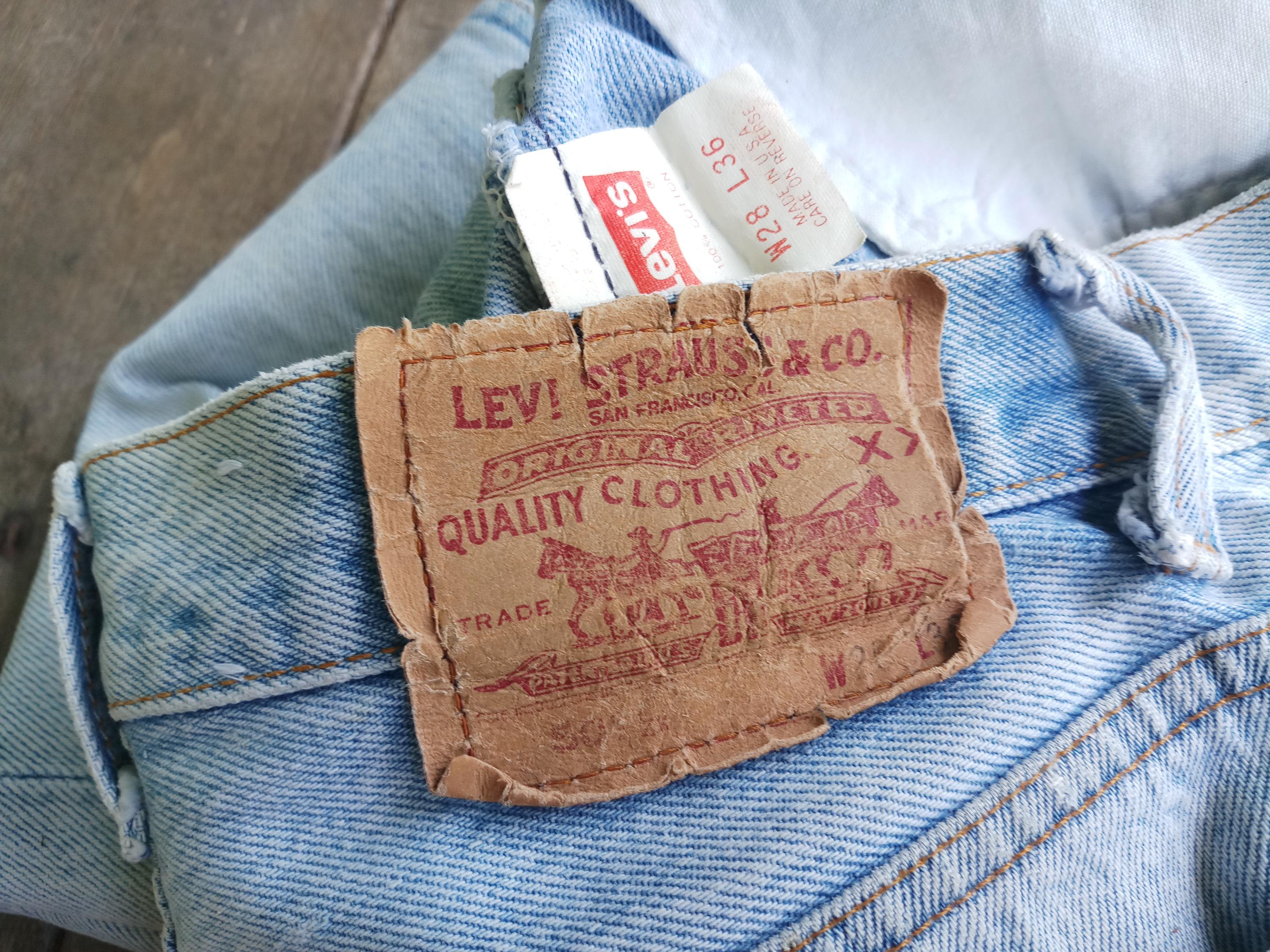 Vintage Faded Levi's 501xx Jeans: 90s Ripped Denim, W27 L32 - Etsy