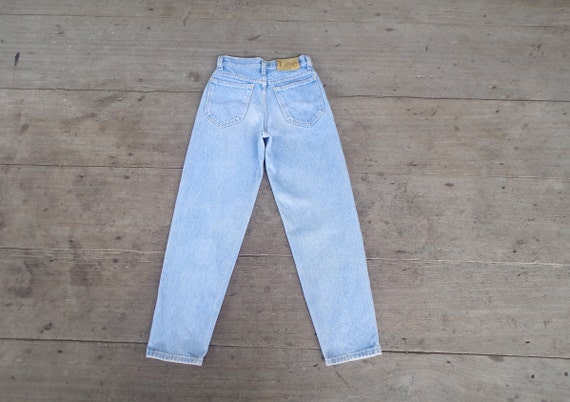 Beautiful ,Faded jeans, Vintage 80s Lee size 12 s… - image 1