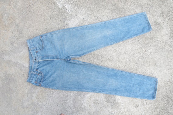 Beautiful,Faded jeans,vintage  levis 701  student… - image 2