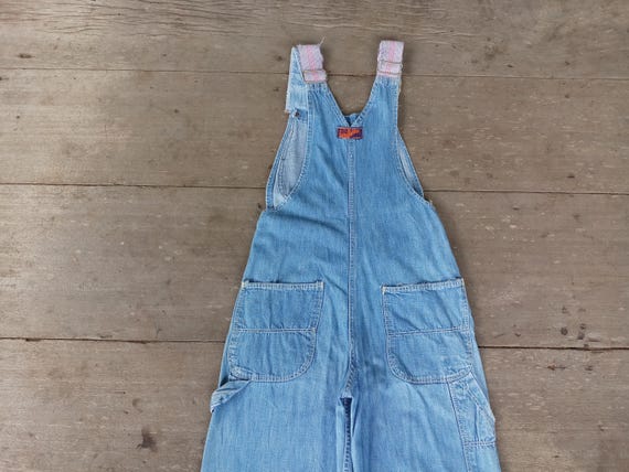 70's Denim Bib Jumpsuit Overalls by Landlubber