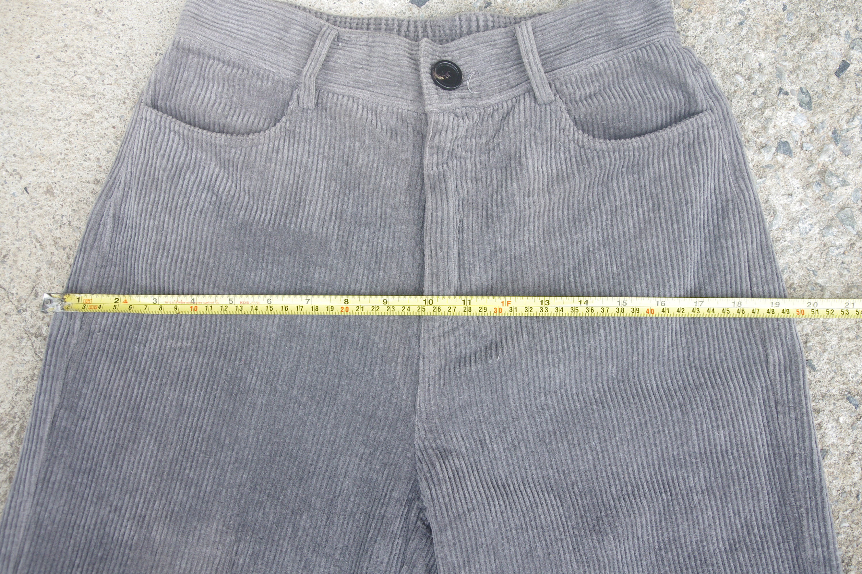 Vintage Corduroy Baggy Pants Elastic Size M W 27 W 29 L24.5 - Etsy