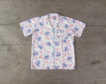 Camisa vintage de Lilo y Stitch, talla L, para mujer, Disney vintage