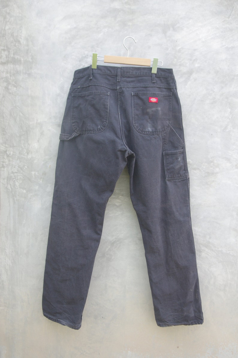 Vintage Dickies Canvas Pants W36,cargo Pants,double Knee,workers Brand ...