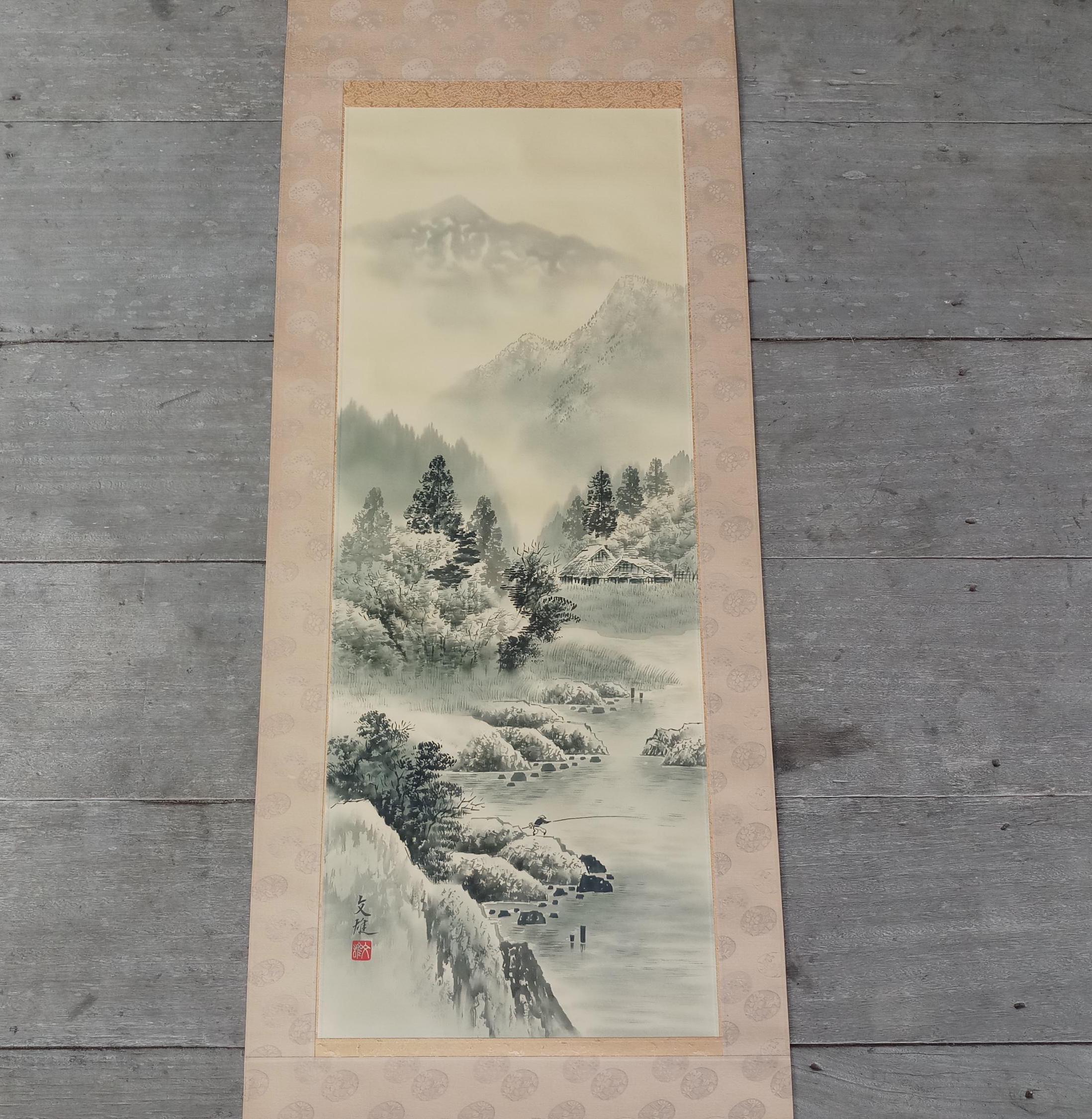 水墨画 自然風景 巻物コンパクトタイプ il_fullxfull.6537930115_98l2.jpg