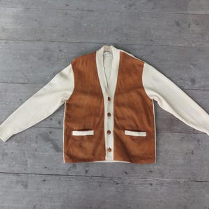 Vintage 60s Deluxe mitsukoshi japanese Jacket size M - L,2 pocket ,leather cotton jacket, japan jacket ,made in japan