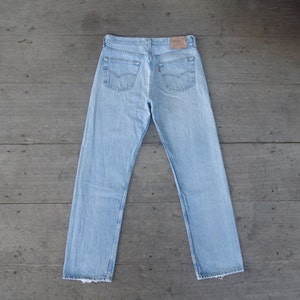 Faded jeans, Vintage levis 501 W32 W33 L31.5 ,levis ripped,cool jeans,hipster,levis retro