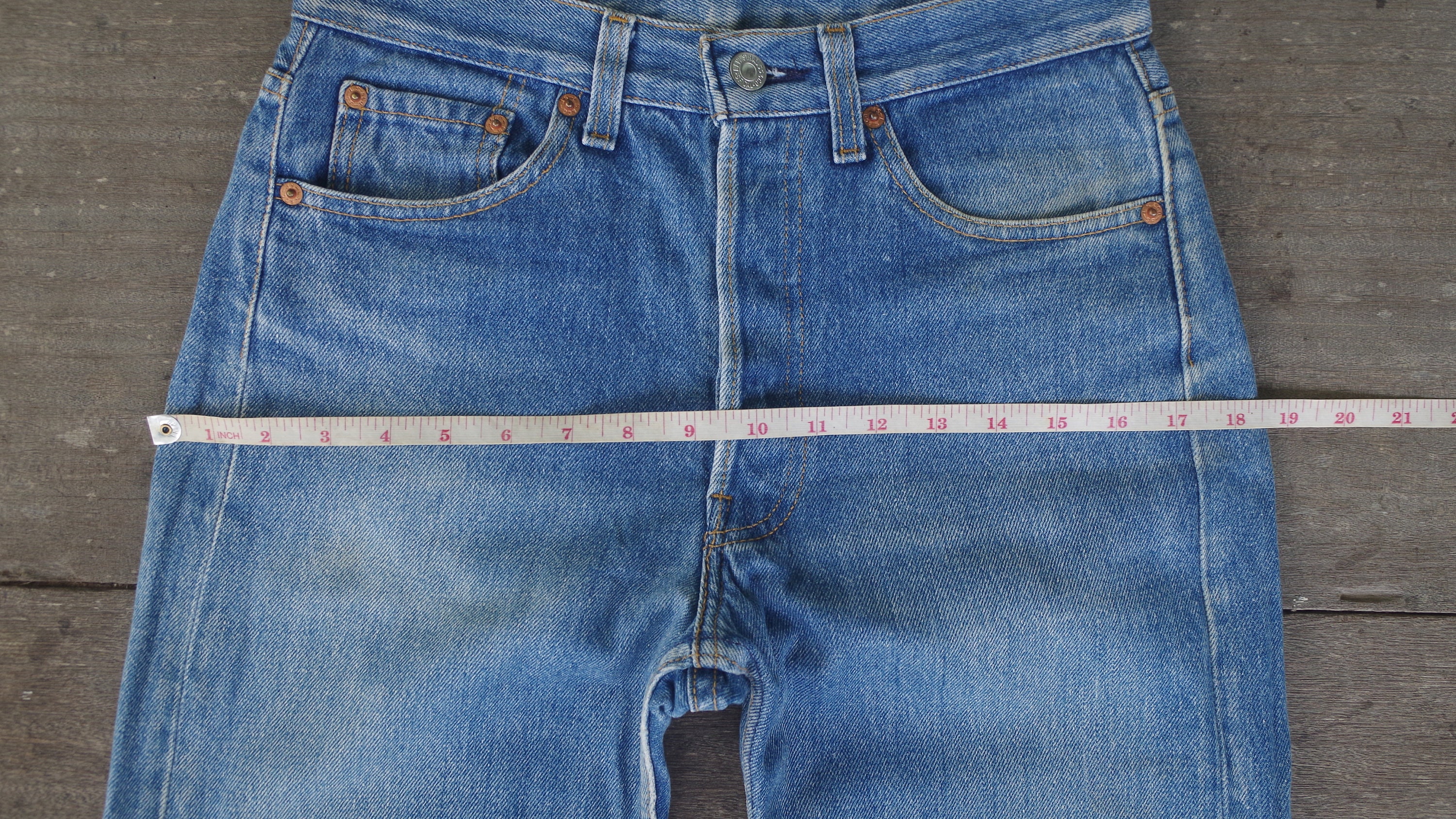 Beautiful Faded Jeansvintage 80s 90s Levis 501 W28 - Etsy