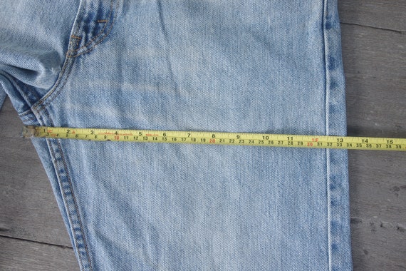 Faded jeans, vintage levis 505 Blue Jeans W33 w34… - image 5