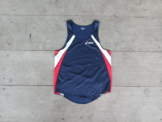 Vintage Asics Top Tank Size S ,for Women, Sports , Running ,made