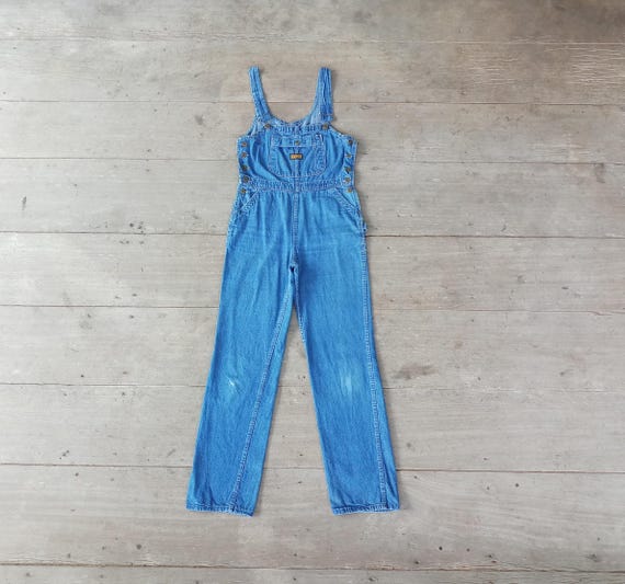 パンツ BOOTLEGGERS / hickory overall low back Rare and Beauiful ,vintage 70s Sanforized Turtle Bax Bell