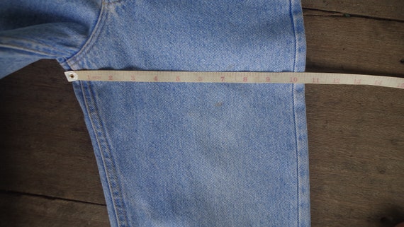 Beautiful ,Faded jeans, Vintage 80s Lee size 12 s… - image 5