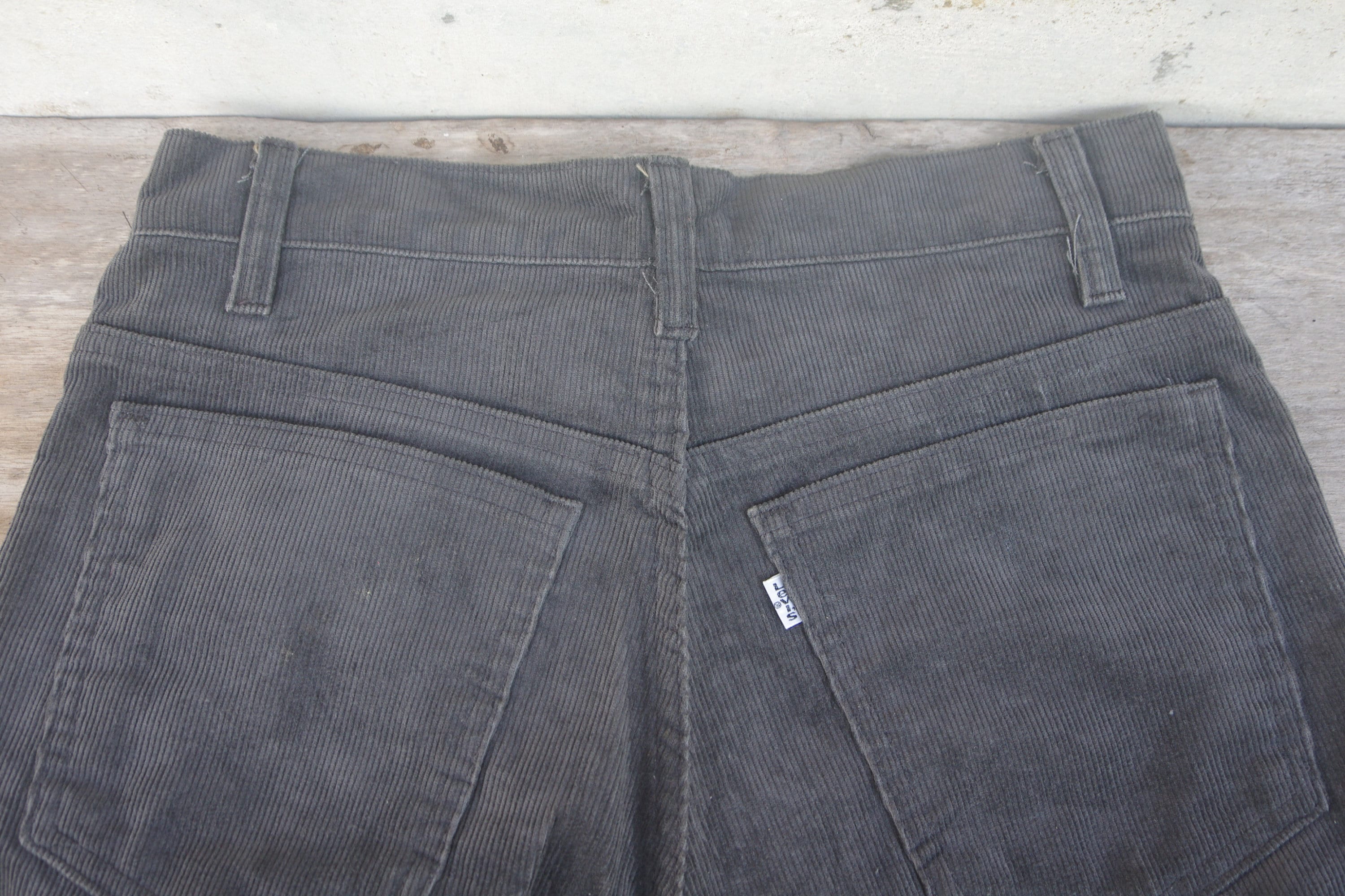 Perfect Jeans vintage 80s Levis Corduroy Black W 27 W28 L32 - Etsy