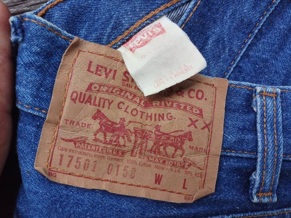 Perfect Jeans Levis 17501 Blue Jeans W25 W26 Vintage 80s - Etsy