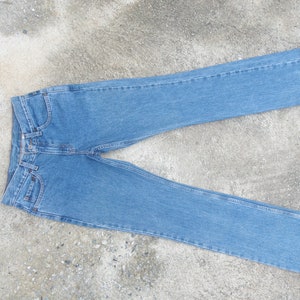 Vintage 90s Levis 505 Jeans: Faded Blue Denim, Low Waist W28 L32