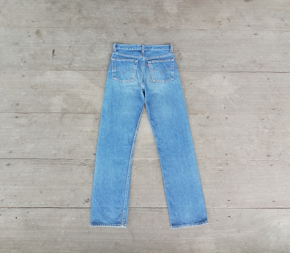 Buy Beautiful ,faded Jeans ,vintage Levis 501 W28 L30 ,cool