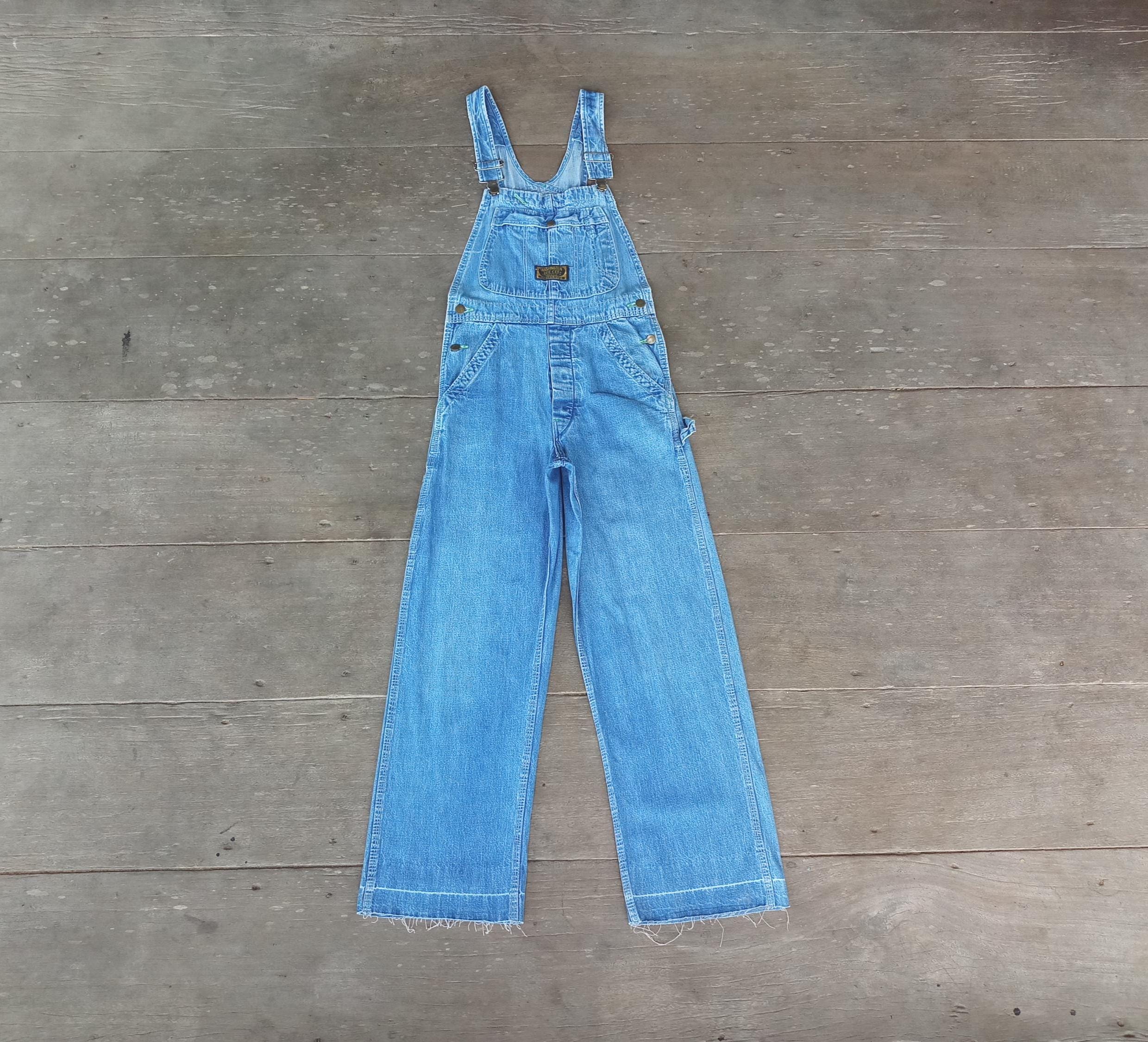 Vintage 60s Washington Dee Cee Sanforized Overalls W26 L28.5,USA