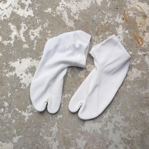 New old stock ,Japanese White Tabi socks,slipers,socks for kimono,geta,samurai,socks,tabi,Size 23 cm , japan made